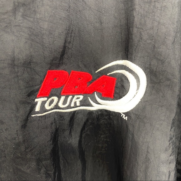 Champion PBA Tour Black V-Neck Pullover Jacket S - Picture 6 of 9